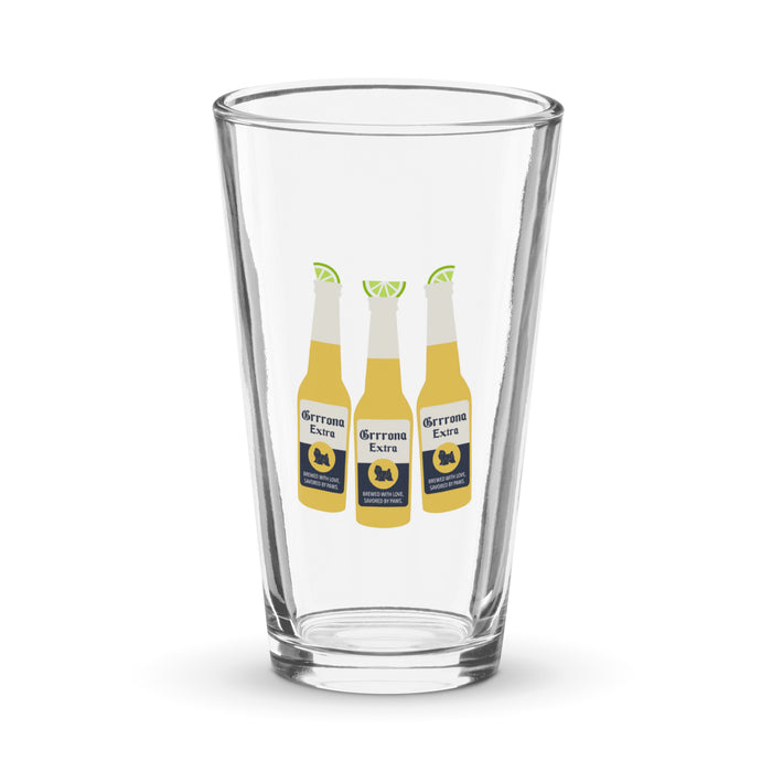 GrrrRona Pint Glass