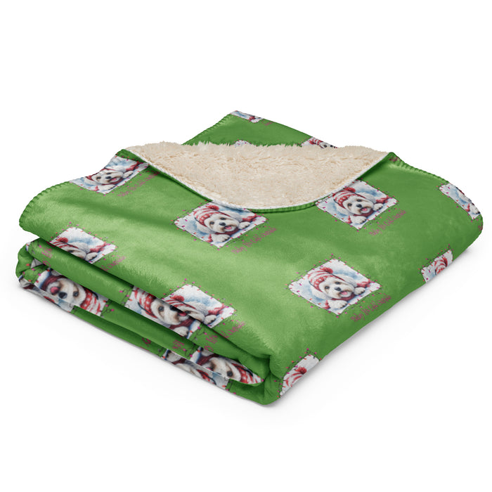 Baby It's Cold Sherpa blanket