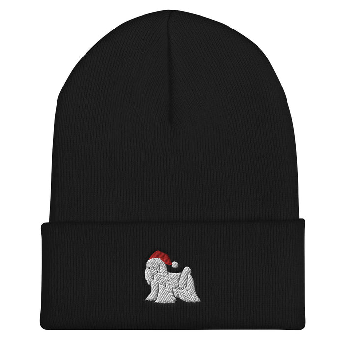 "Santa's Maltese" Beanie