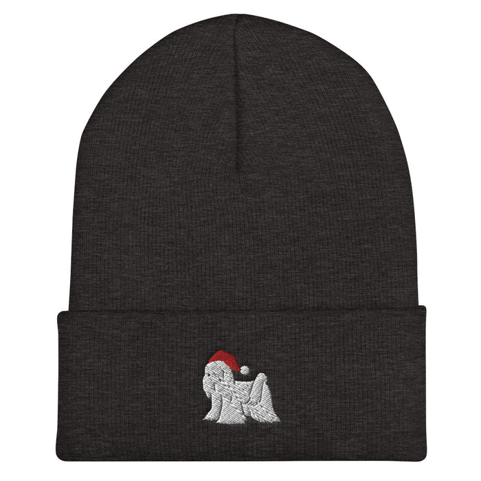 "Santa's Maltese" Beanie