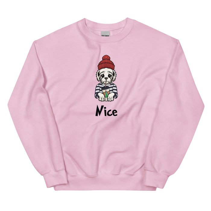 "Nice Maltese" Sweatshirt