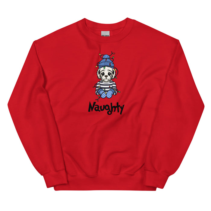 "Naughty Maltese" Sweatshirt