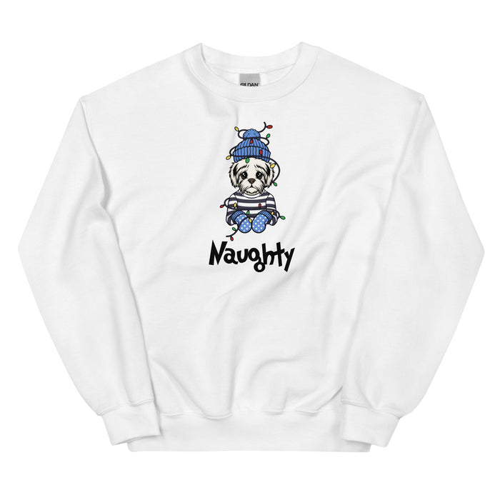 "Naughty Maltese" Sweatshirt