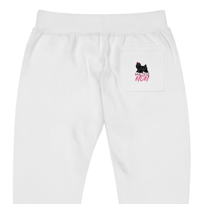Maltese Mom, Premium Fleece Seatpants
