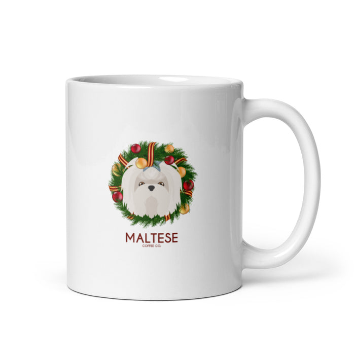 "Maltese Wreath" Mug