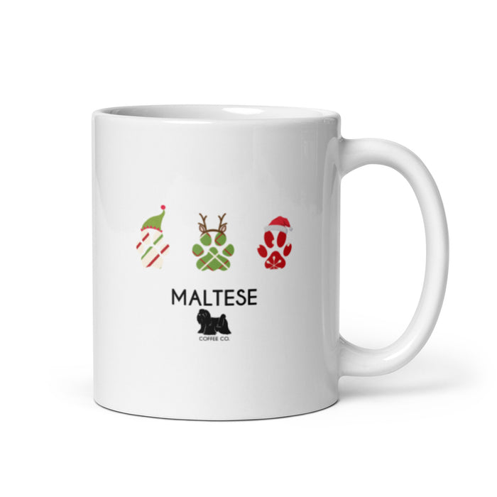 "Happy Pawlidays" Mug