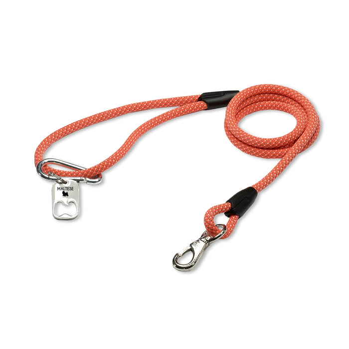 Trail Ridge Leash Co. × Maltese Coffee Co. — “The Maltese” Leash