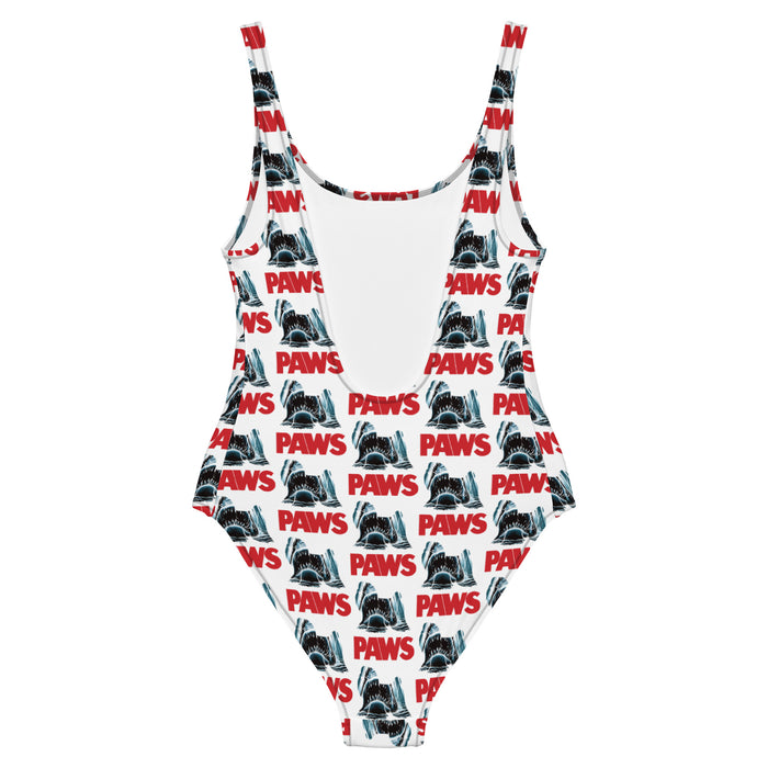 "PAWS" One-Piece Swimsuit