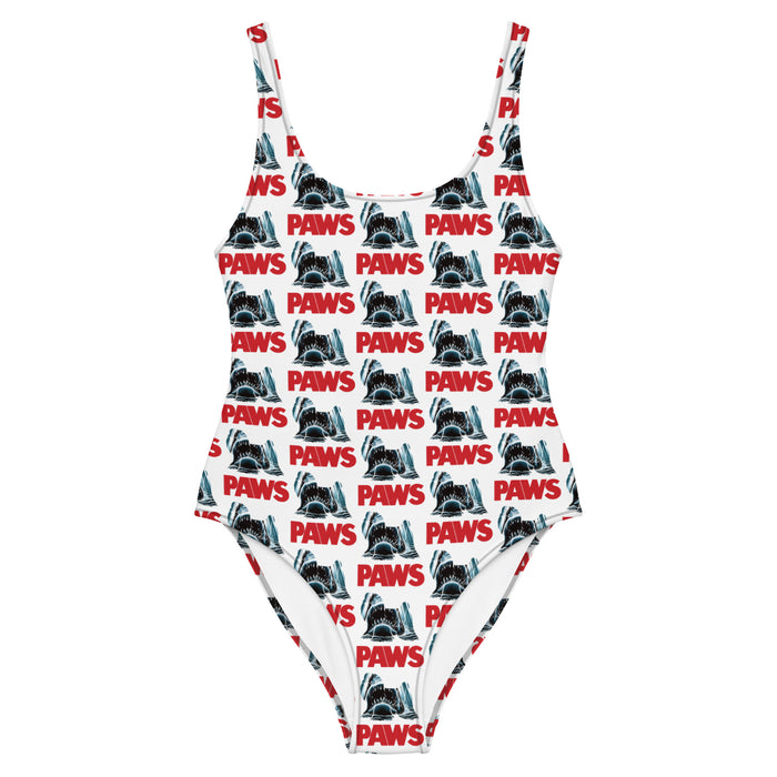 "PAWS" One-Piece Swimsuit