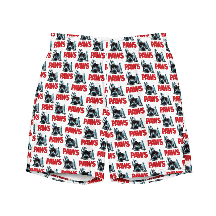 "PAWS" Swim Trunks