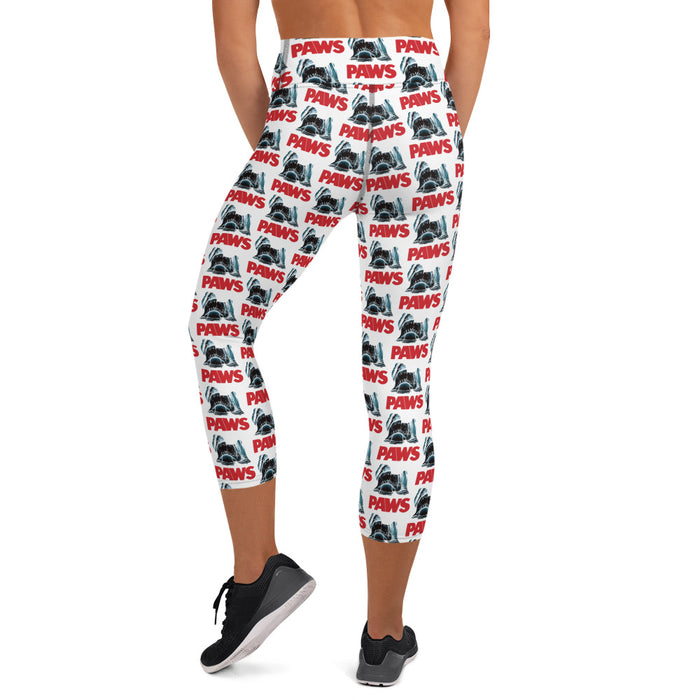 "PAWS" Capri Leggings