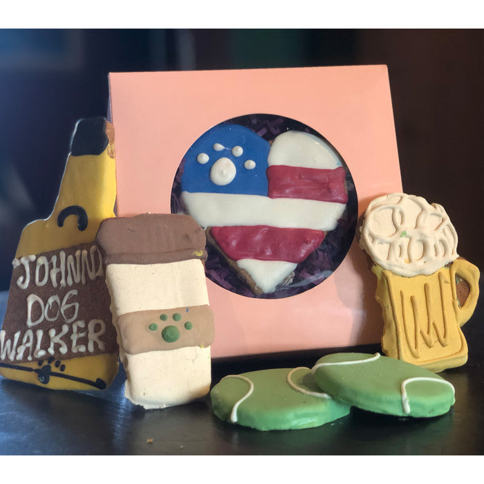 Patriotic Dog Treat Box