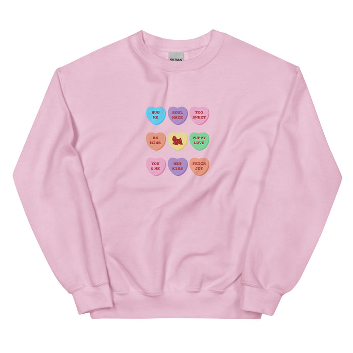 Candy Hearts Sweatshirt