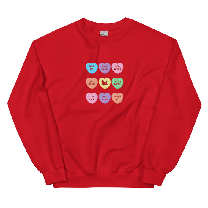 Candy Hearts Sweatshirt