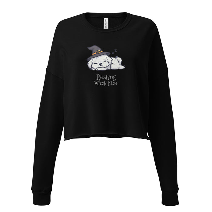 Witch Women's Crop Sweatshirt