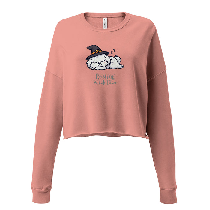 Witch Women's Crop Sweatshirt