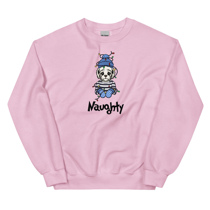 "Naughty Maltese" Sweatshirt