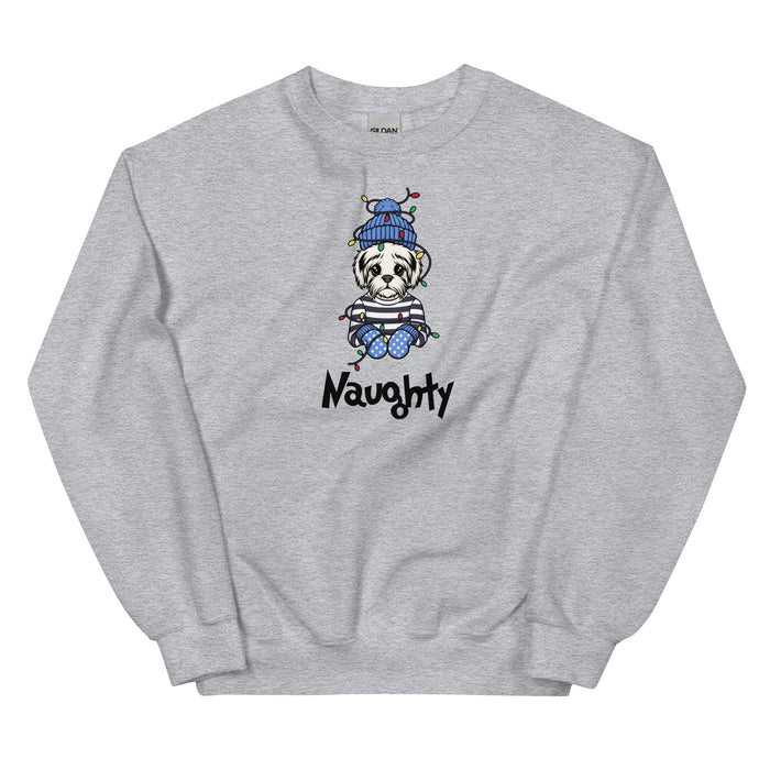 "Naughty Maltese" Sweatshirt